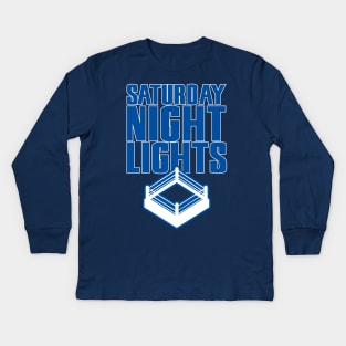 SaturdayNightLights Kids Long Sleeve T-Shirt